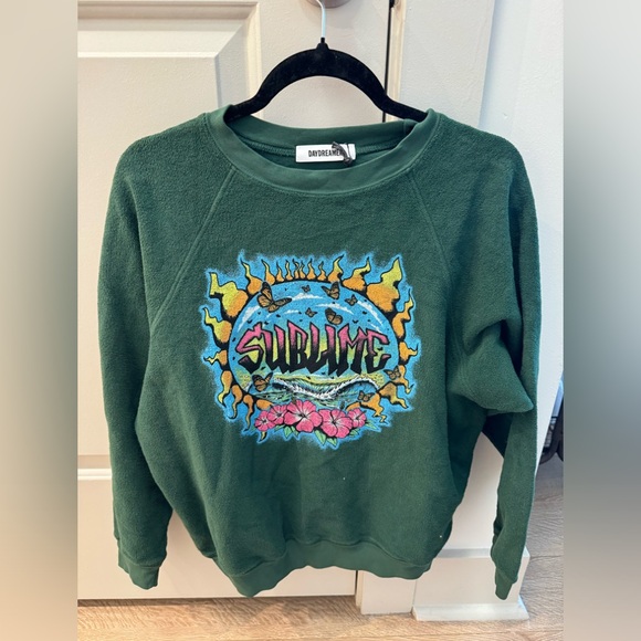 Daydreamer Sublime Small Green Sweatshirt. 💚⚡️ - Picture 2 of 4